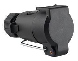 7-pol forlængerstik, bruges hvis du ønsker at lave et kabel du kan sætte mellem bil og campingvogn